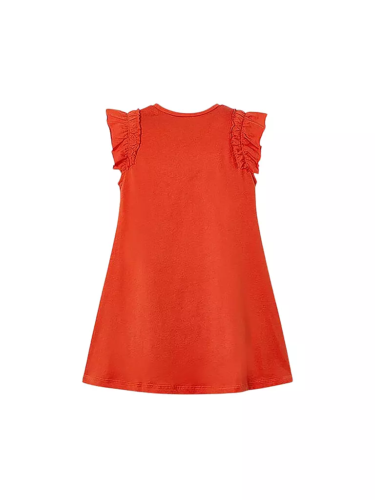 MAYORAL | Mädchen Kleid mit Tasche  | dunkelrot