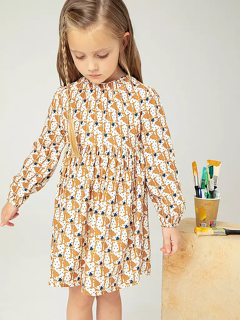 MAYORAL | Mädchen Kleid | hellbraun