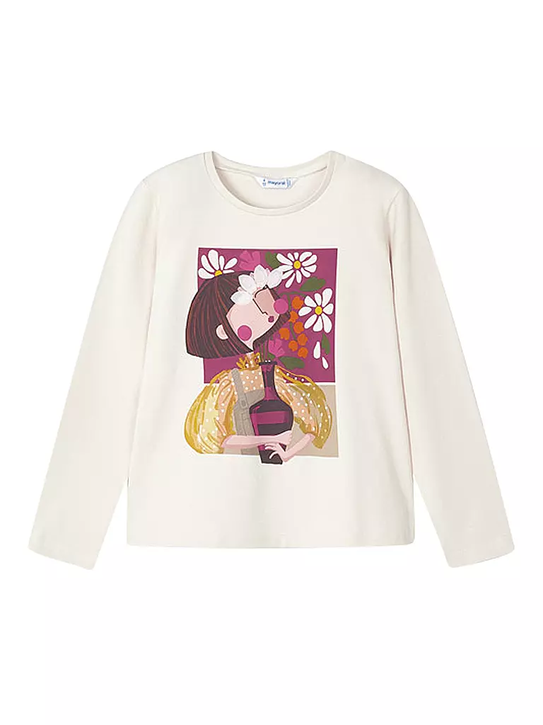MAYORAL | Mädchen Langarmshirt | creme