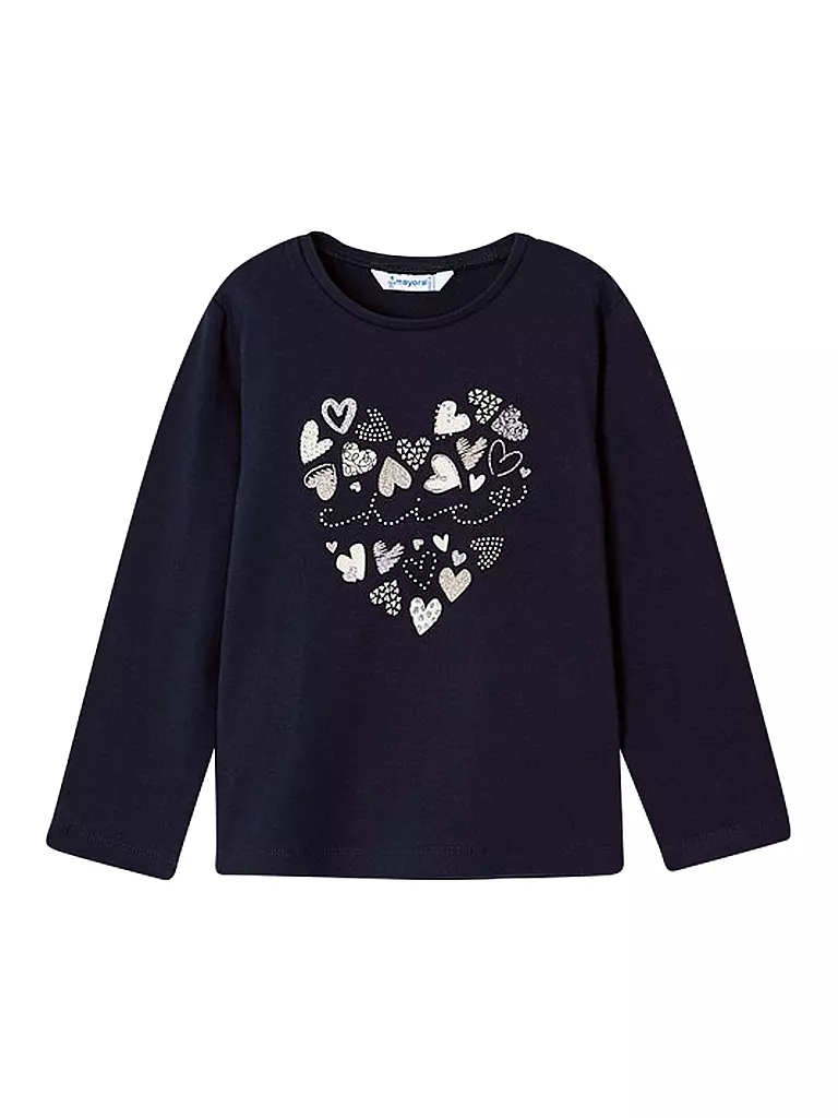 MAYORAL | Mädchen Langarmshirt | dunkelblau
