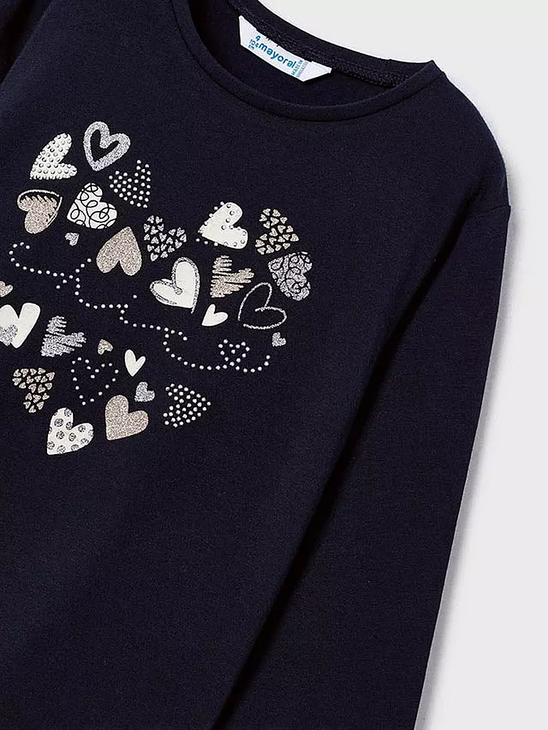 MAYORAL | Mädchen Langarmshirt | dunkelblau