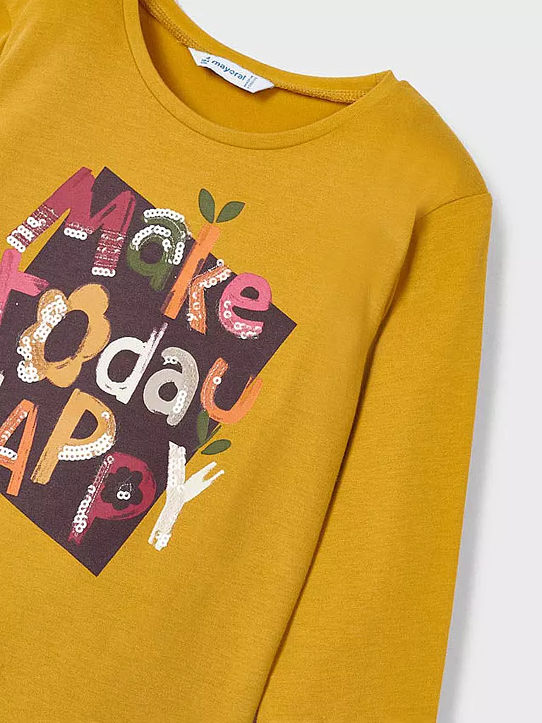 MAYORAL | Mädchen Langarmshirt | braun
