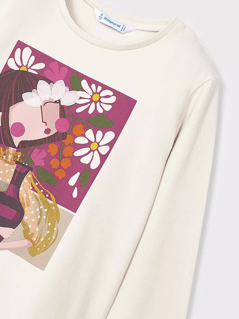 MAYORAL | Mädchen Langarmshirt | creme