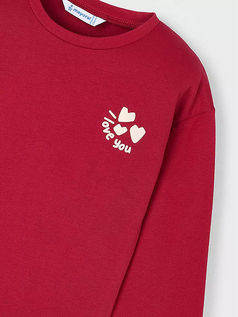 MAYORAL | Mädchen Langarmshirt | weiss