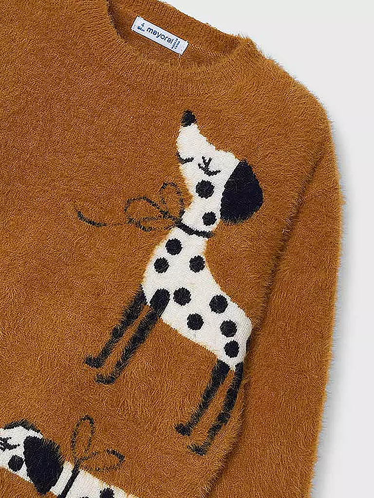MAYORAL | Mädchen Pullover | braun