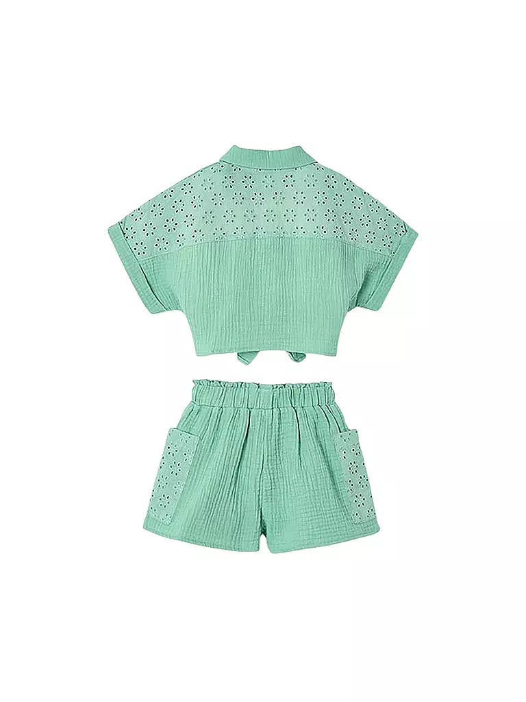 MAYORAL | Mädchen Set 2-teilig Bluse und Shorts | pink