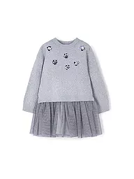 MAYORAL | Mädchen Set 2-teilig Pullover und Kleid | Grau