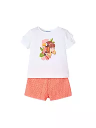 MAYORAL | Mädchen Set 2-teilig T-Shirt und Shorts | orange