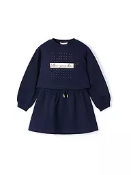 MAYORAL | Mädchen Set 2teilig Kleid mit Pullover | dunkelblau