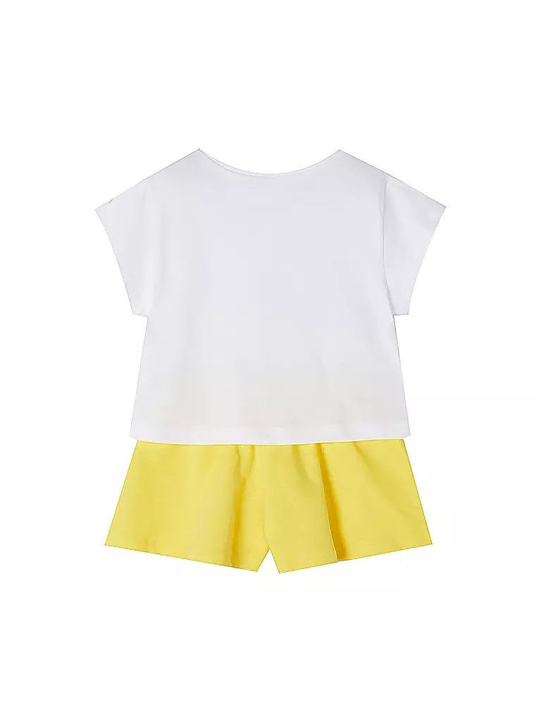 MAYORAL | Mädchen Set T-Shirt, Shorts 2-teilig | gelb