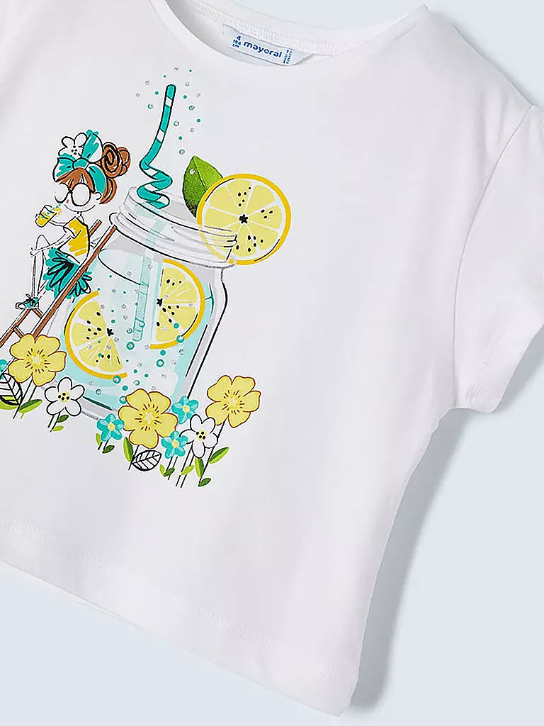 MAYORAL | Mädchen Set T-Shirt, Shorts 2-teilig | gelb
