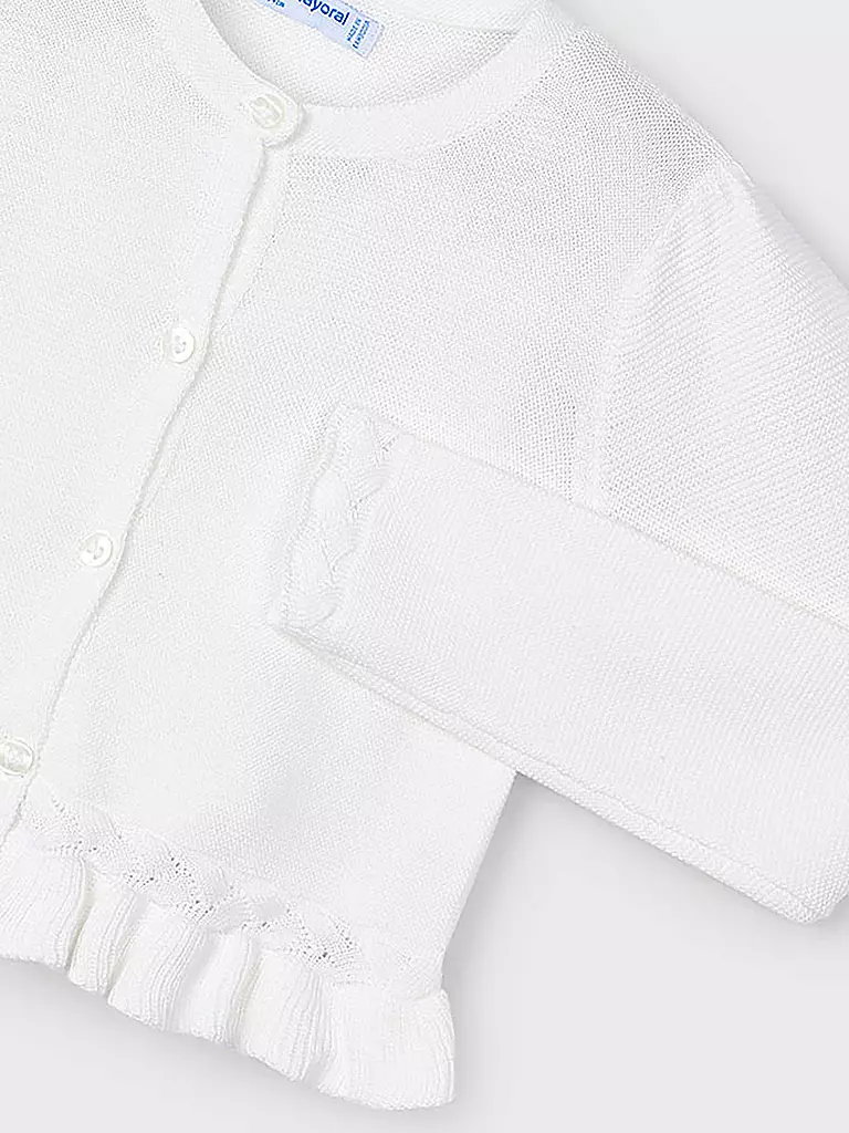 MAYORAL | Mädchen Strickjacke | creme