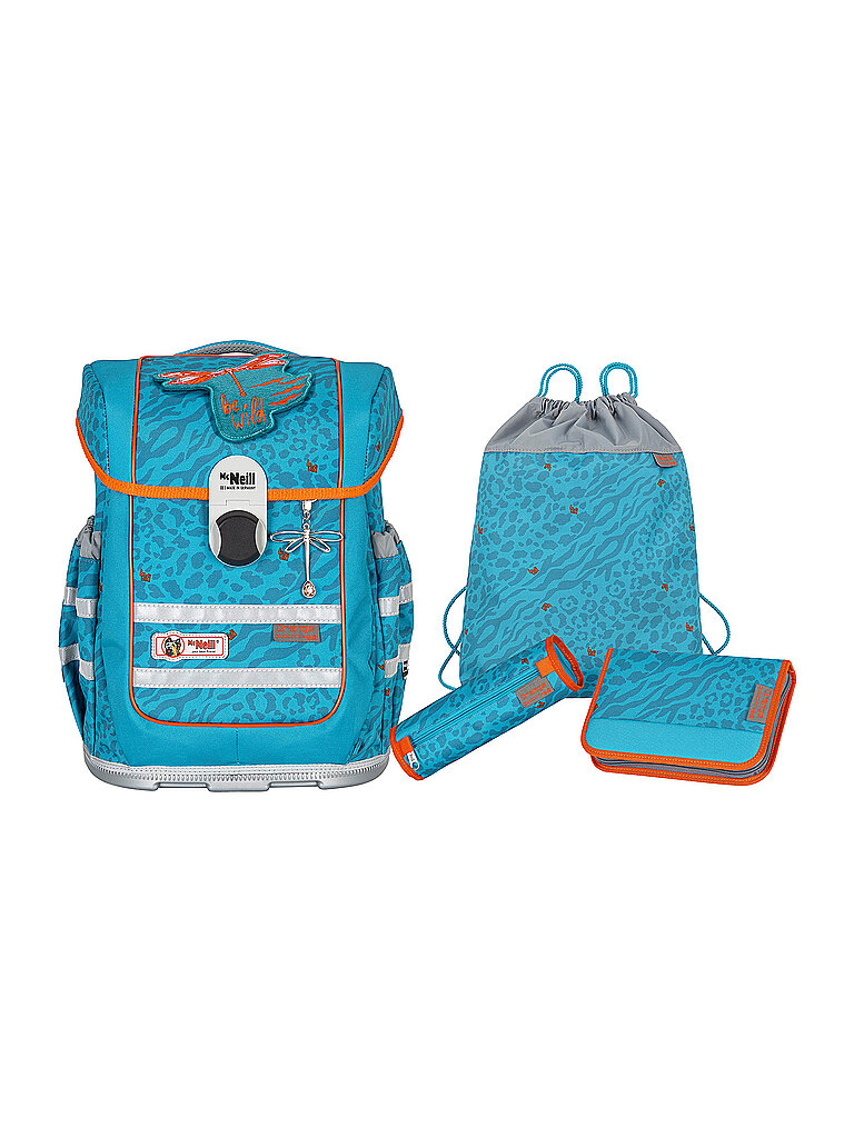 MC NEILL Schultaschen Set 4tlg Mc Addy Ergo Complete  Orange