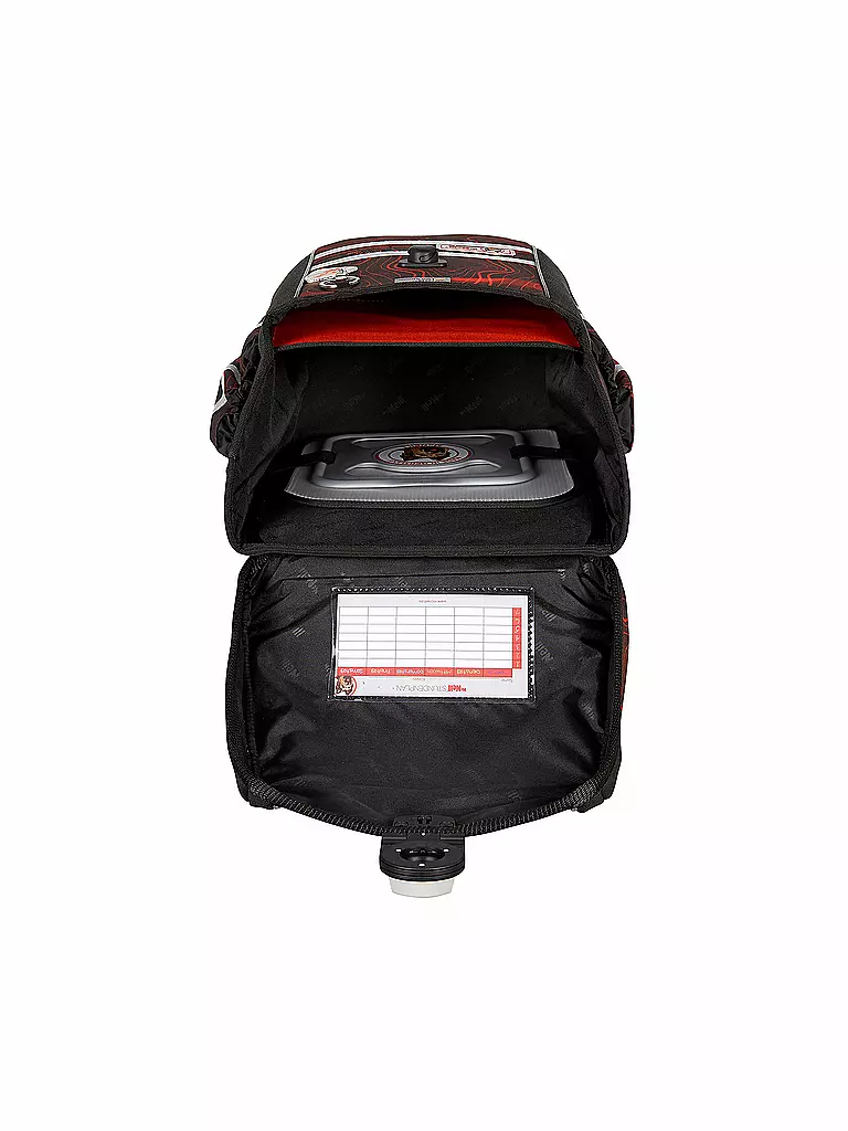 MC NEILL | Schultaschen Set 4tlg Mc Addy Ergo Mac Drache | schwarz