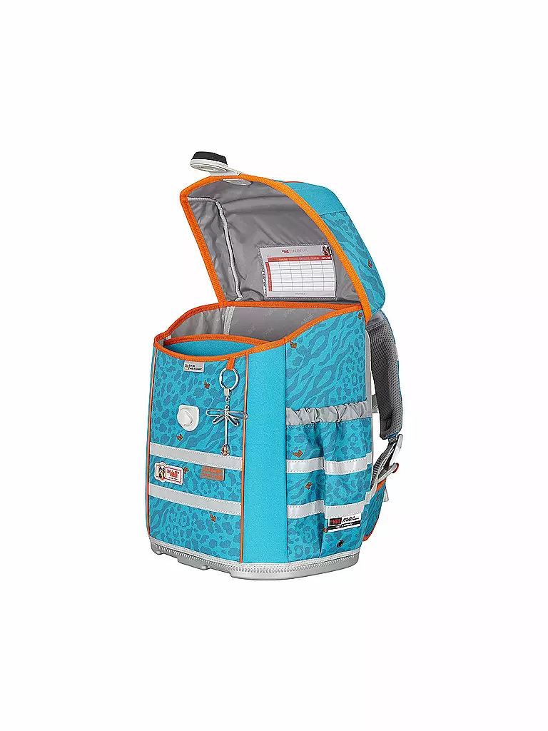 MC NEILL | Schultaschen Set 4tlg Mc Addy Ergo Mac Orange | blau