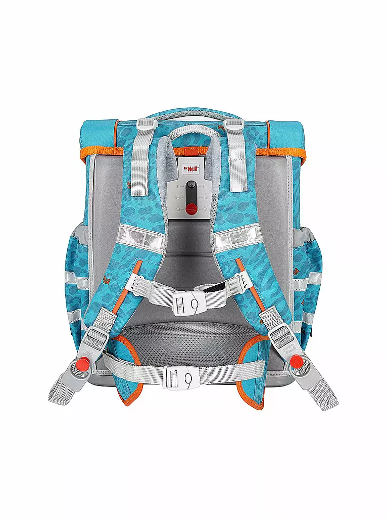 MC NEILL | Schultaschen Set 4tlg Mc Addy Ergo Mac Orange | blau