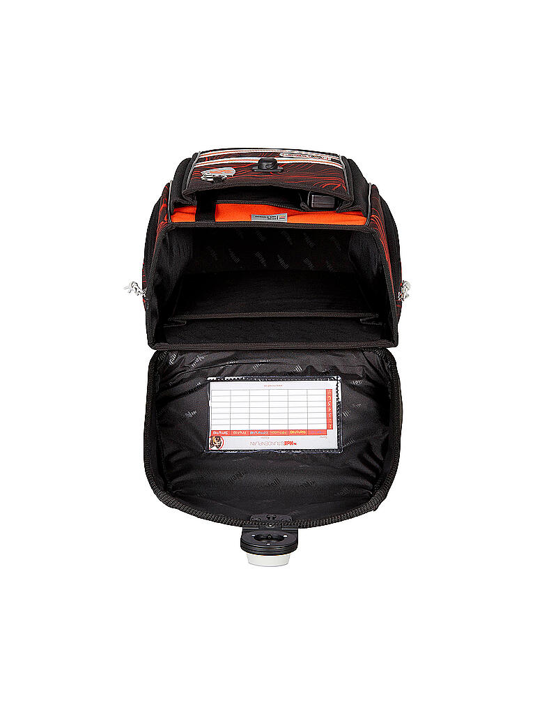 MC NEILL | Schultaschen Set 4tlg McLight Ergo Primero Drache | schwarz