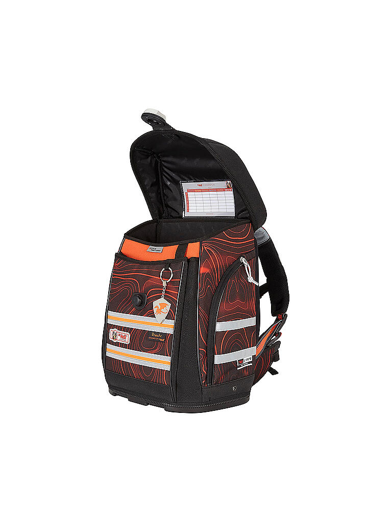 MC NEILL | Schultaschen Set 4tlg McLight Ergo Primero Drache | schwarz
