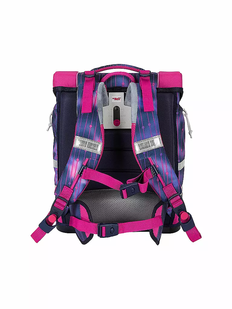 MC NEILL | Schultaschen Set 4tlg McLight Ergo Primero Pearl | lila