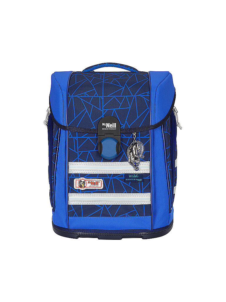 MC NEILL | Schultaschen Set 4tlg McLight Ergo Primero Wild | blau