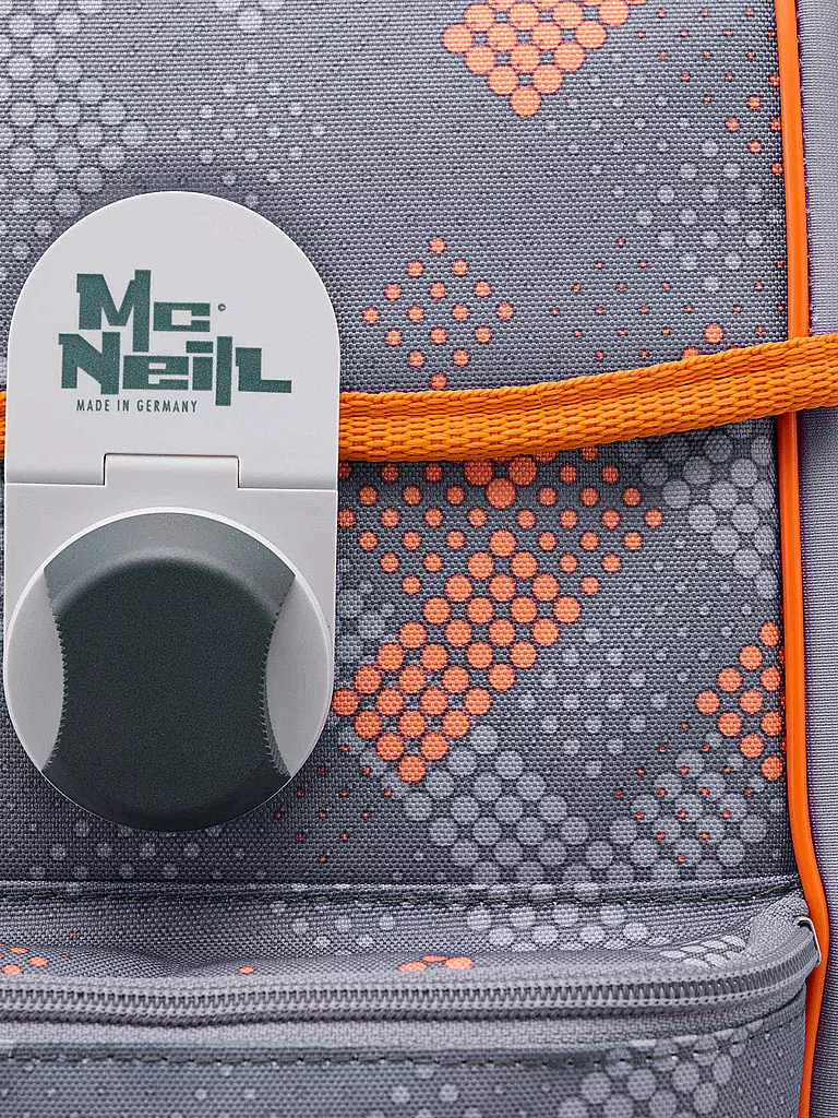 MC NEILL | Schultaschen Set Biggy 5tlg Fire | grau