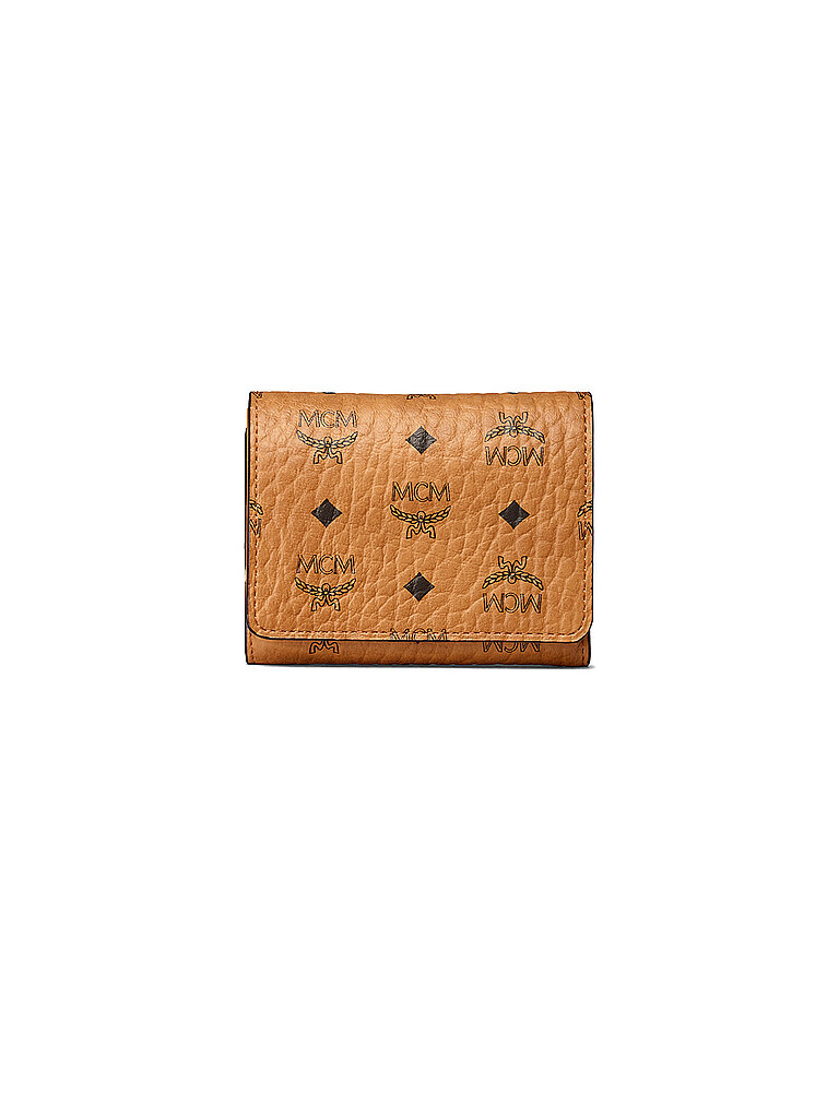 MCM Geldbörse Visetos Original Flap Wallet  braun