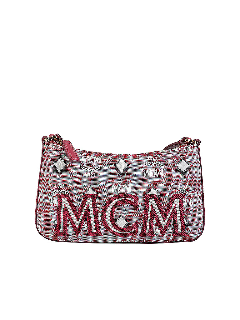 MCM Mini Bag Vintage Jacquard rot