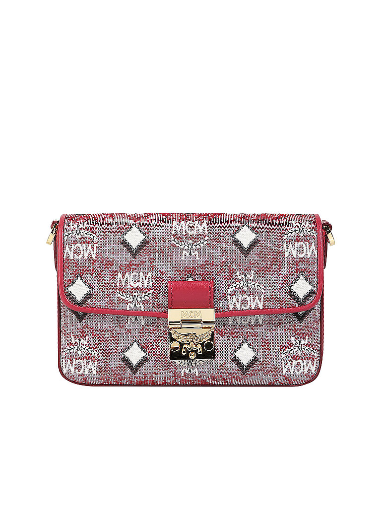 MCM Tasche - Mini Bag  Vintage Jacquard rot