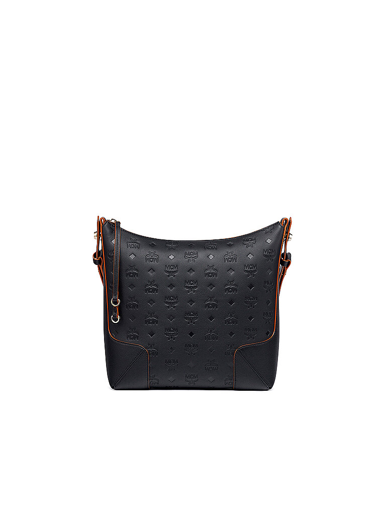 MCM Ledertasche - Hobo Bag M schwarz