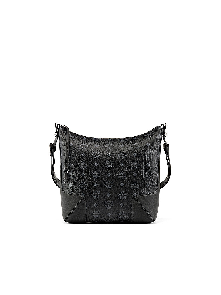 MCM Tasche - Hobo Bag Klara M Visetos schwarz