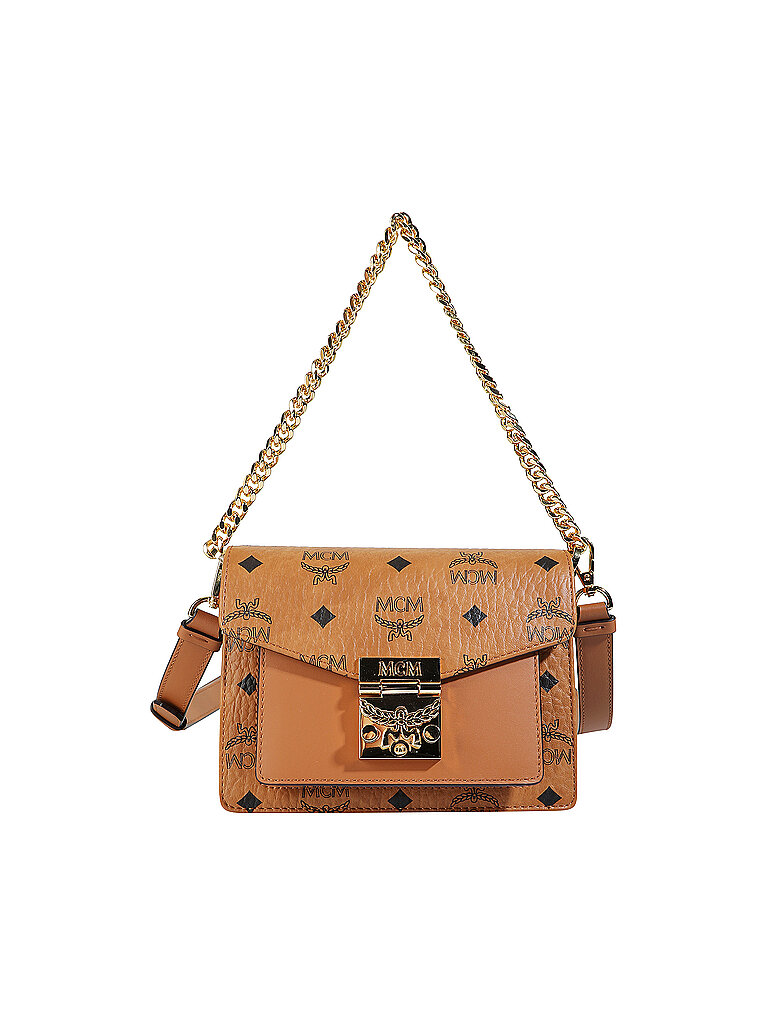 MCM Tasche - Mini Bag Patricia Visetos braun