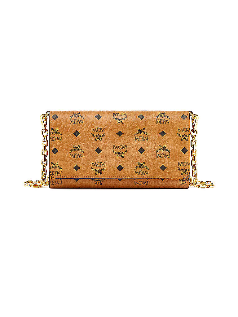 MCM Handytasche mit Kartenetui Visetos  braun