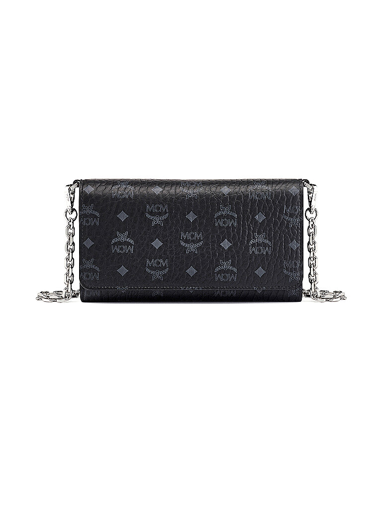 MCM Handytasche mit Kartenetui Visetos  schwarz