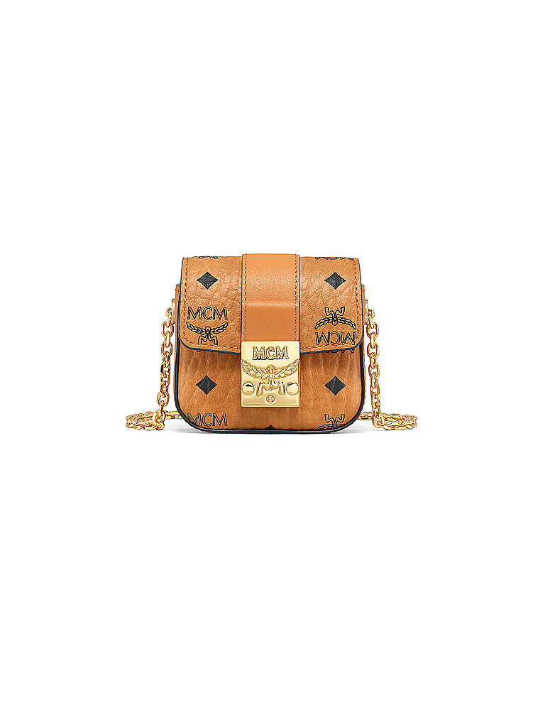 MCM AirPods Hülle Tracy Visetos braun