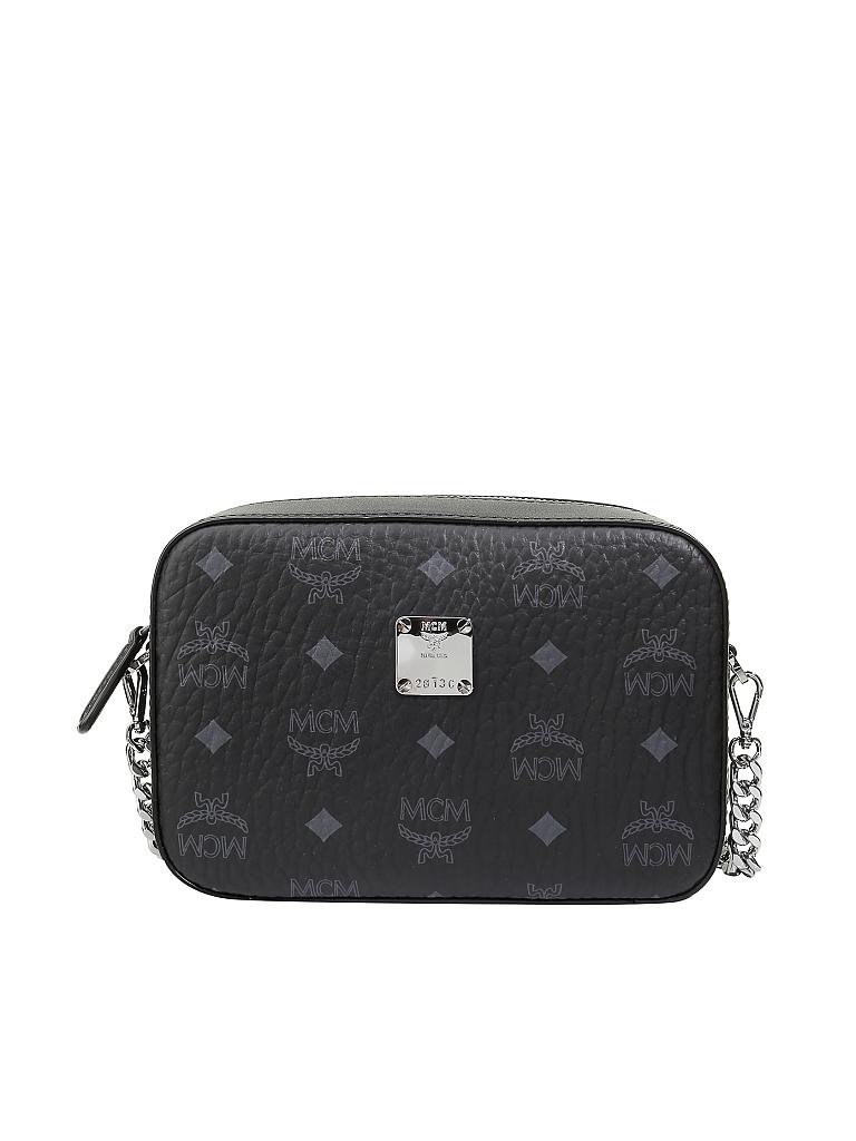 MCM | Crossbody Tasche Minibag Visetos | schwarz