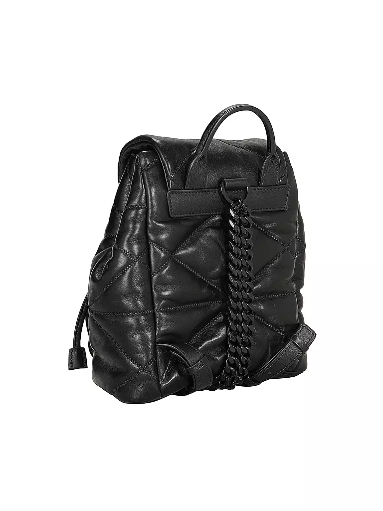 MCM | Lederrucksack TRAVIA Mini | schwarz