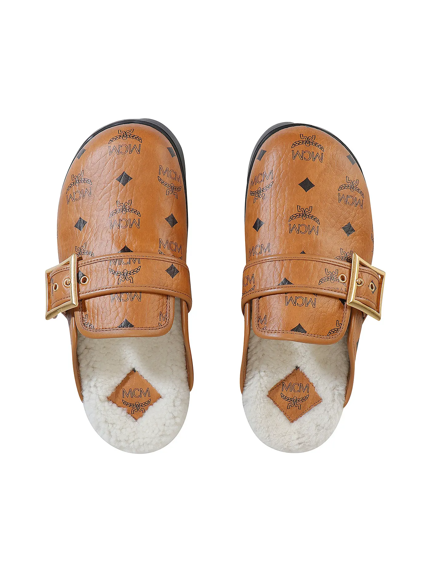 MCM | Lederschuh - Mules  | braun