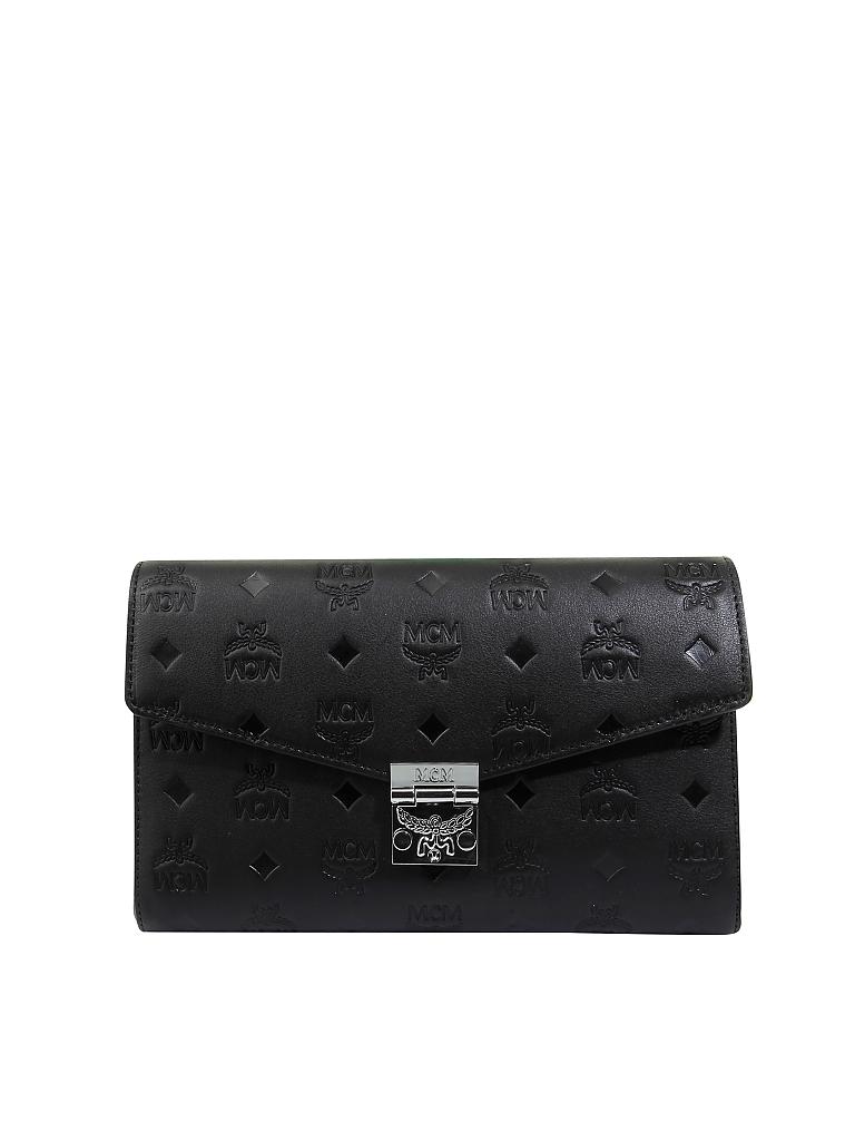 MCM Ledertasche Crossbody/Clutch "Mille" S schwarz