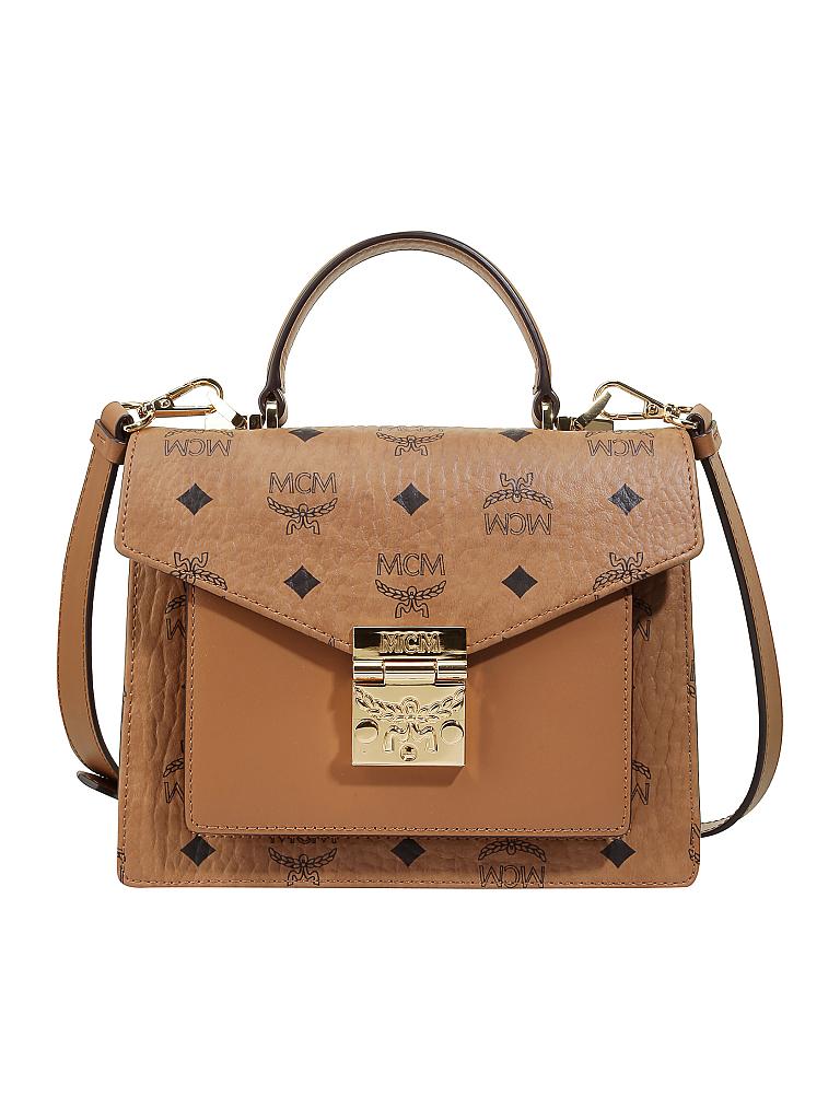 MCM | Ledertasche - Henkeltasche PATRICIA VISETOS S | braun
