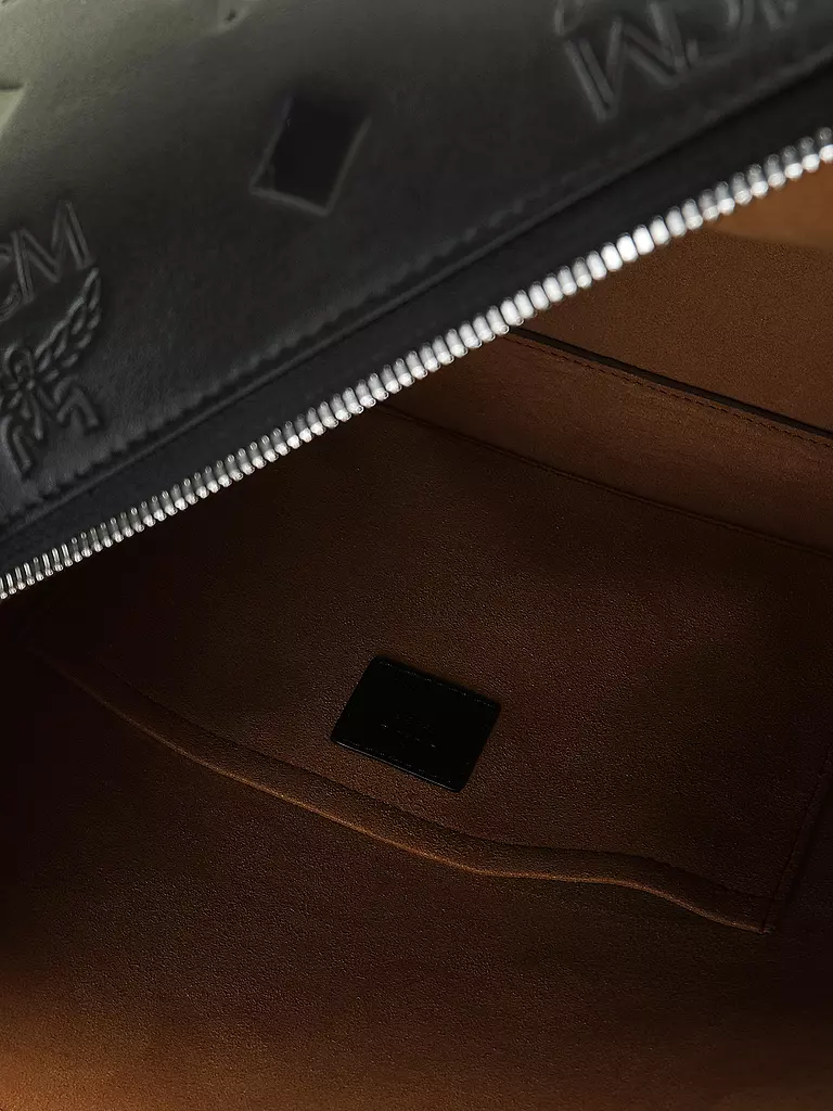 MCM | Ledertasche - Hobo AREN Large  | schwarz