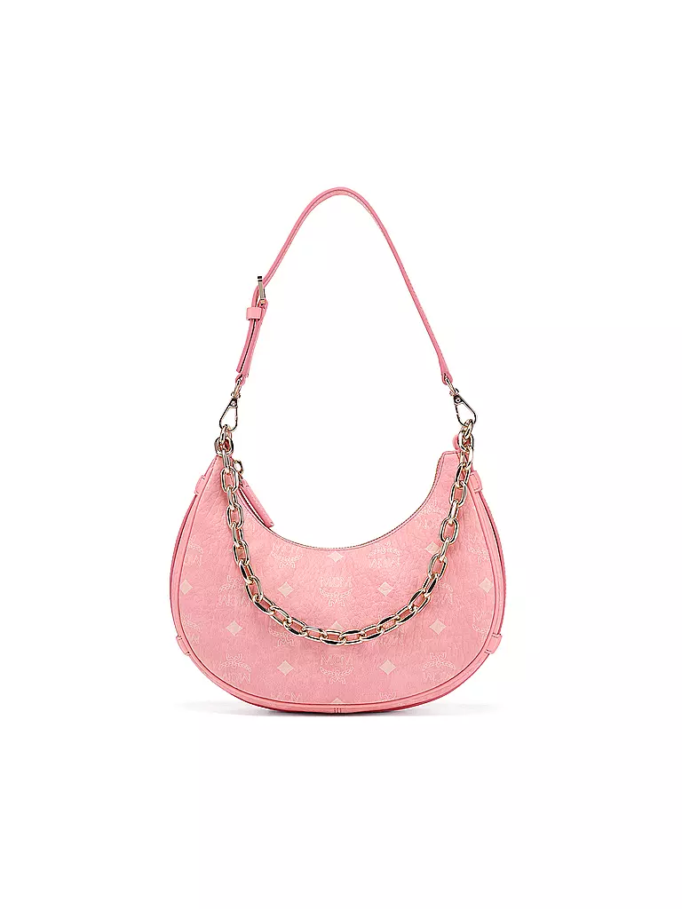 MCM | Ledertasche - Hobo Bag AREN Small | rosa