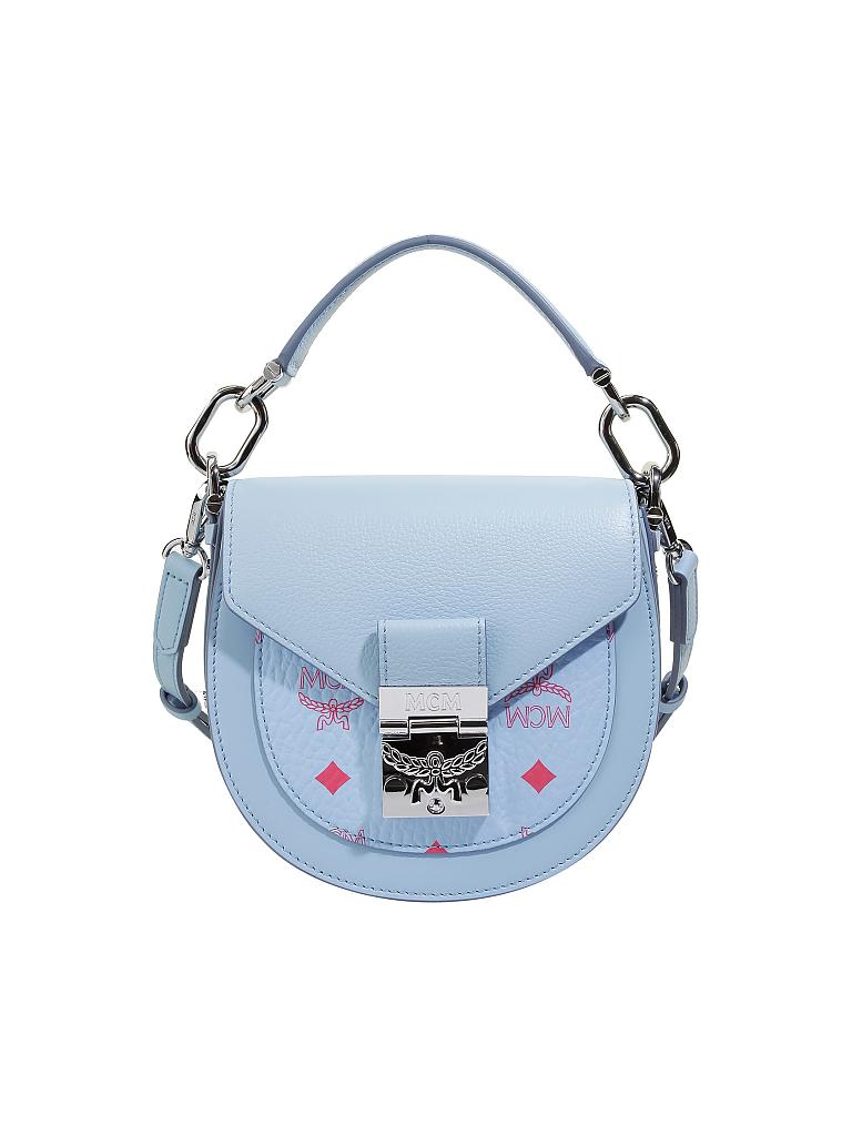 MCM | Ledertasche - Mini Bag "Patricia Visetos" | blau