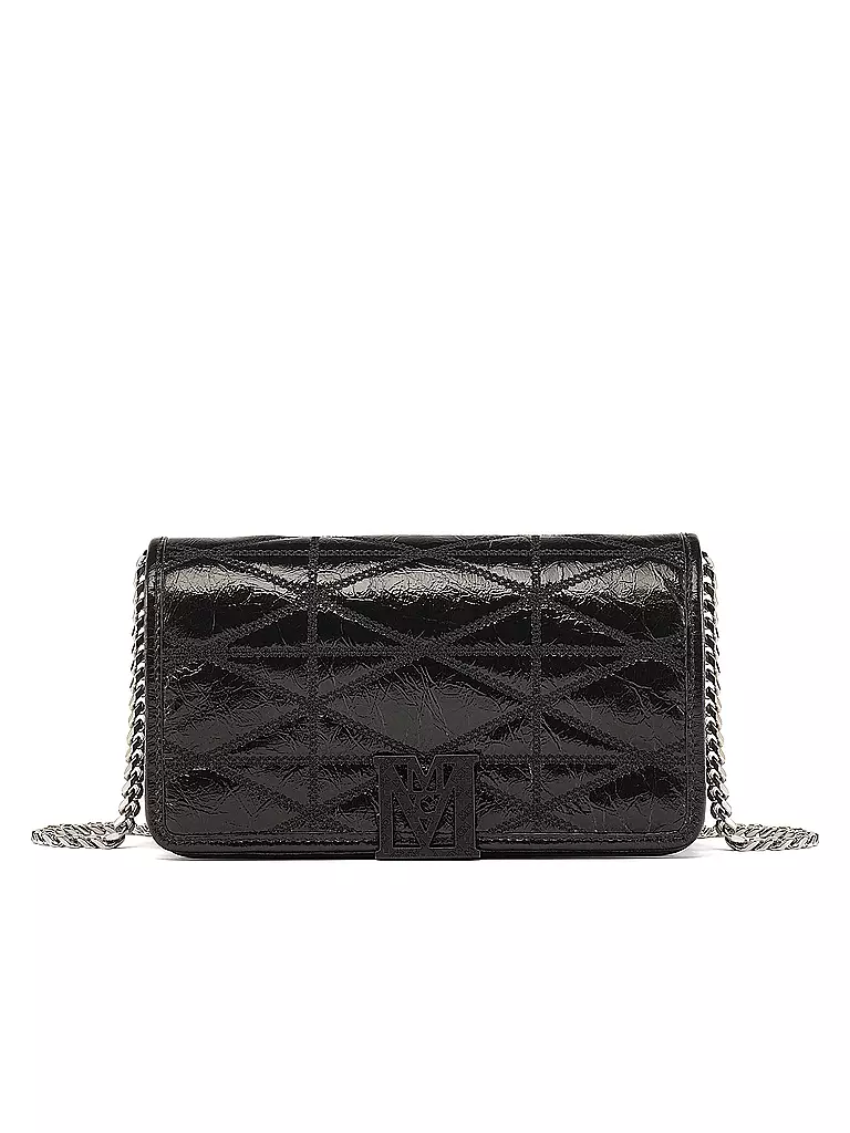 MCM | Ledertasche - Mini Bag TRAVIA | schwarz