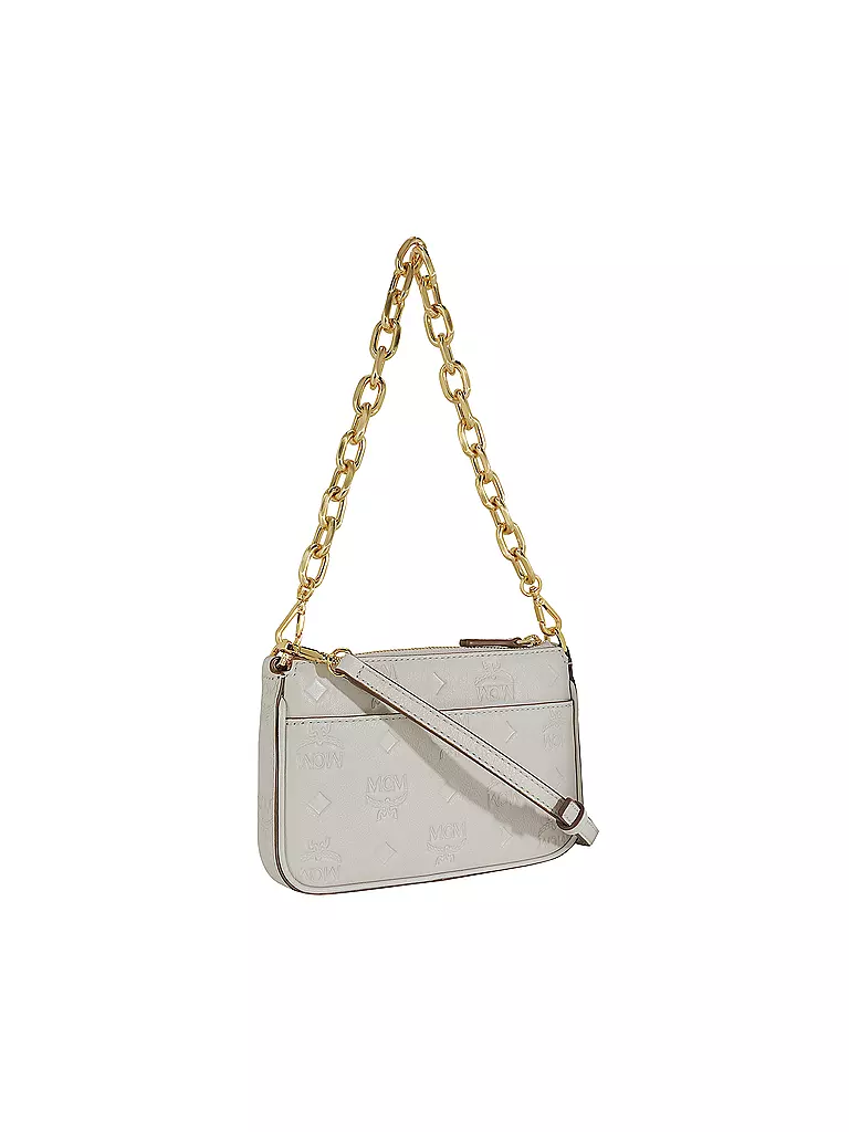 MCM | Ledertasche - Pouch AREN Mini | creme