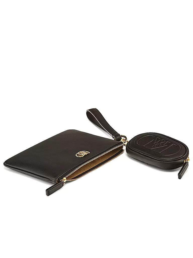 MCM | Ledertasche - Pouch MODE TRAVIA  | schwarz