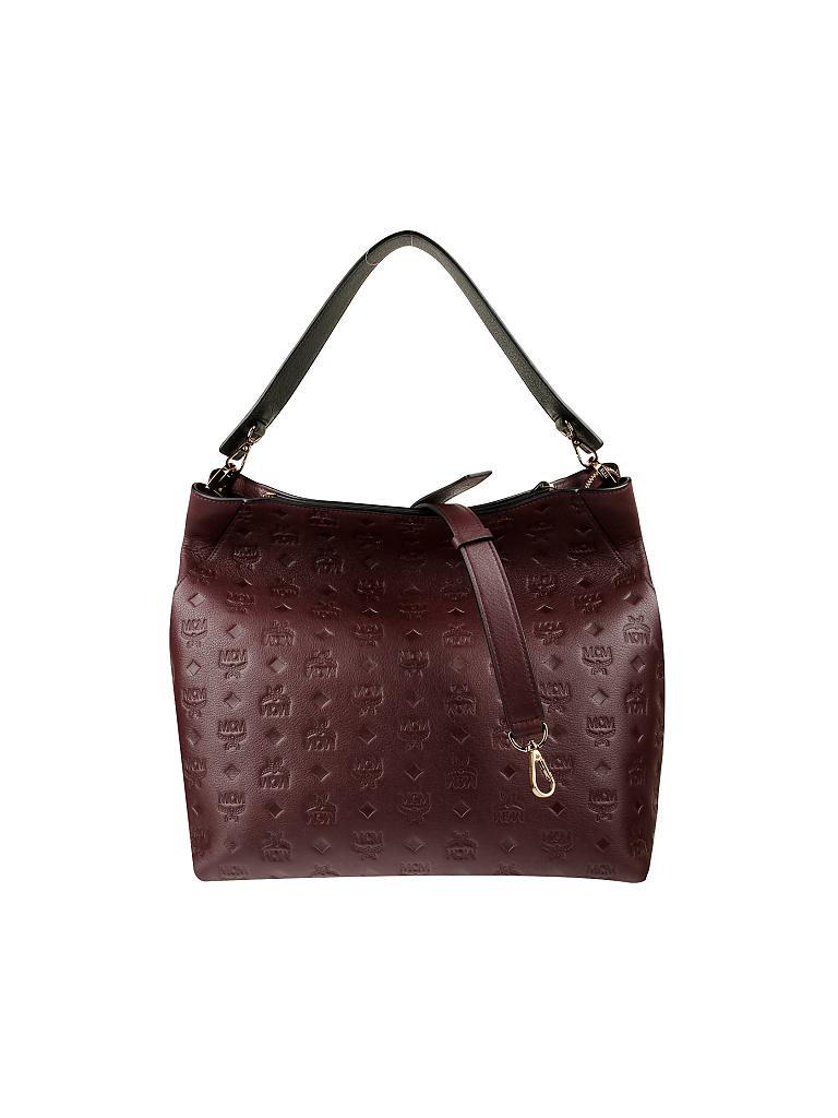 MCM | Ledertasche - Schultertasche "Klara"  | rot