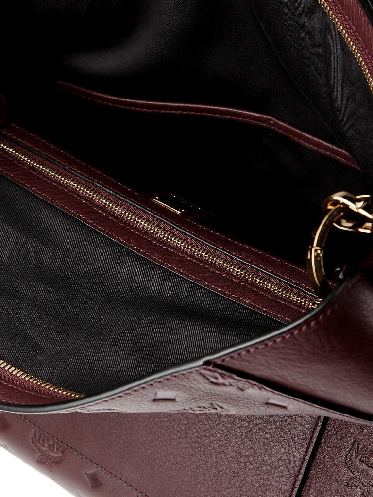 MCM | Ledertasche - Schultertasche "Klara"  | rot