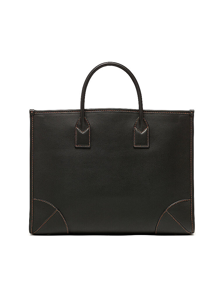 MCM | Ledertasche - Tote Bag MÜNCHEN | schwarz
