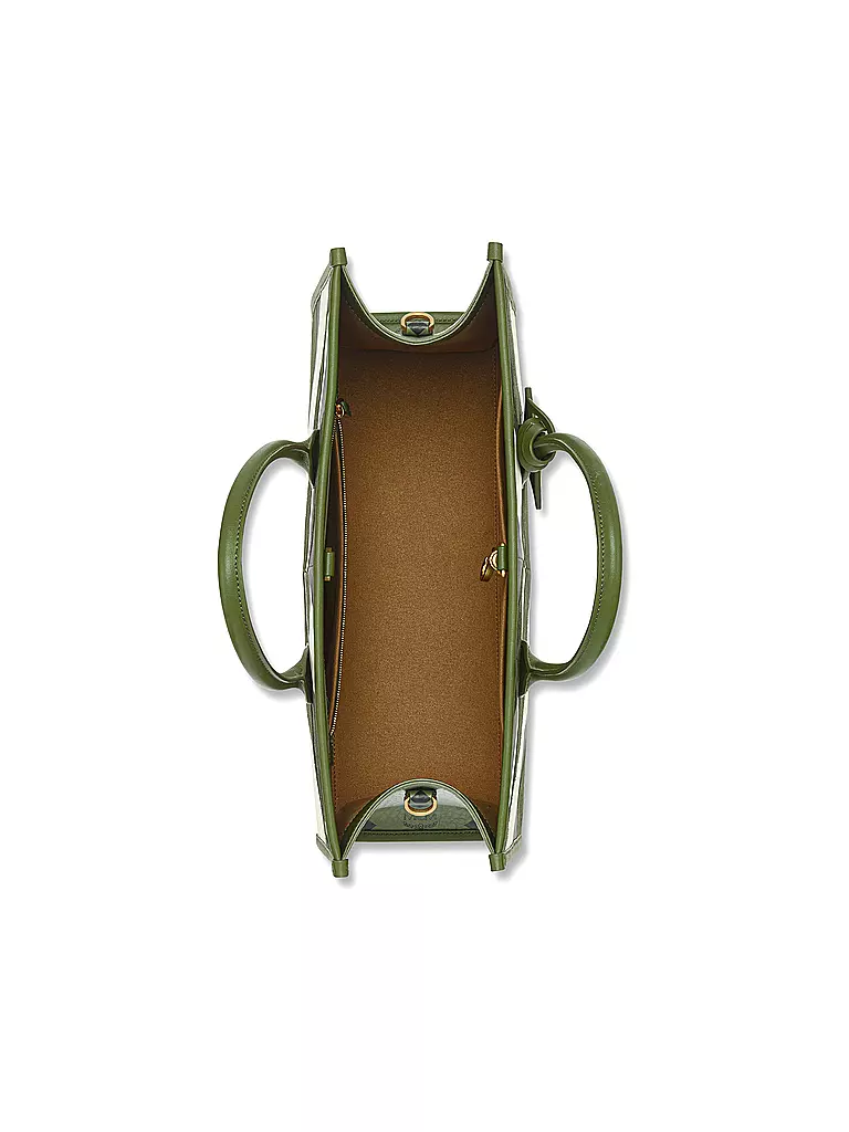 MCM | Ledertasche - Tote Bag MUNCHEN | olive