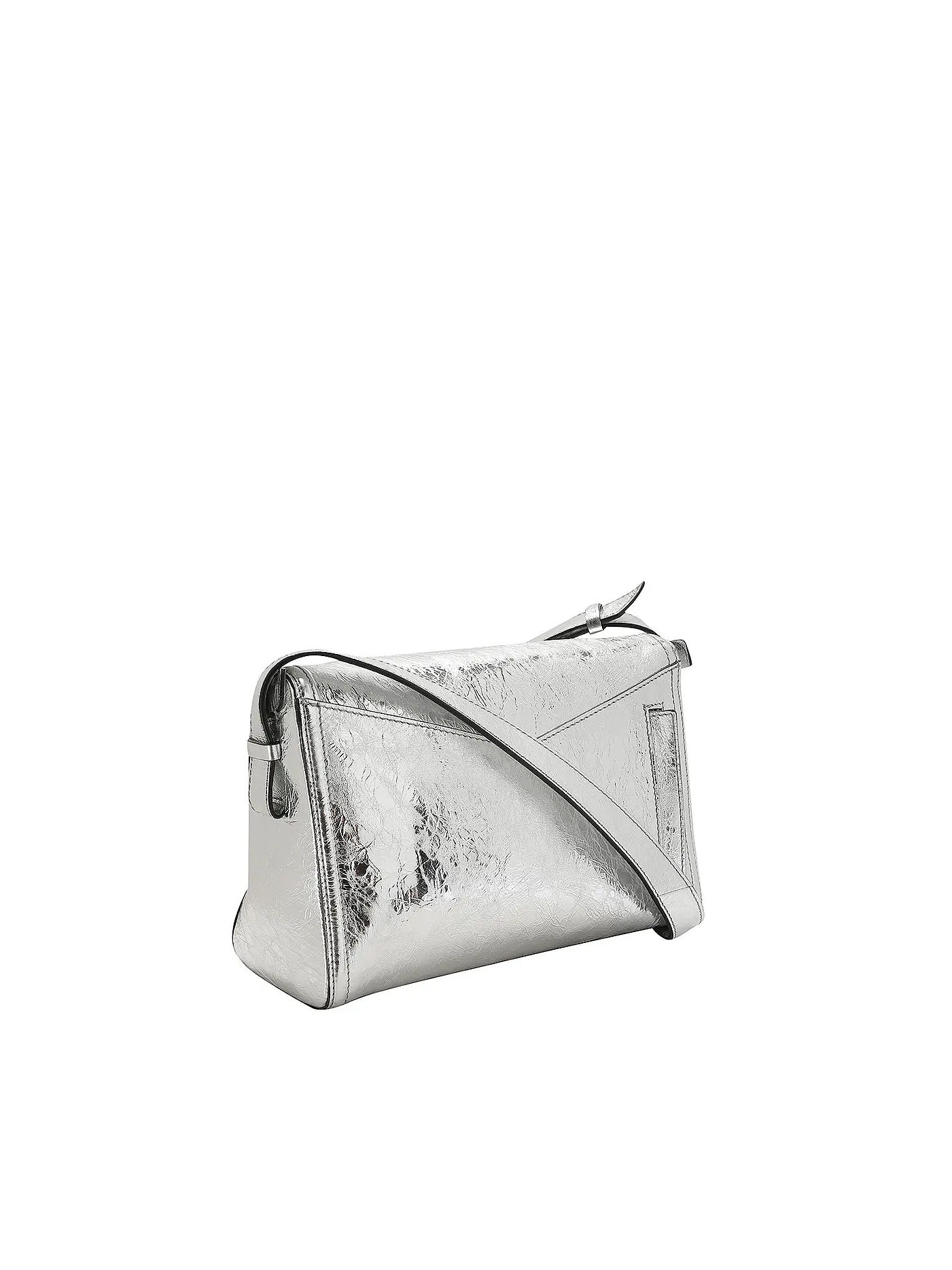 MCM | Ledertasche - Umhängetasche DIAMOND Small | silber